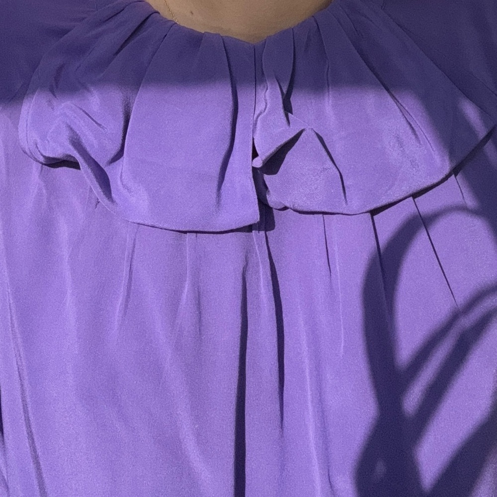 Elegant Purple Blouse